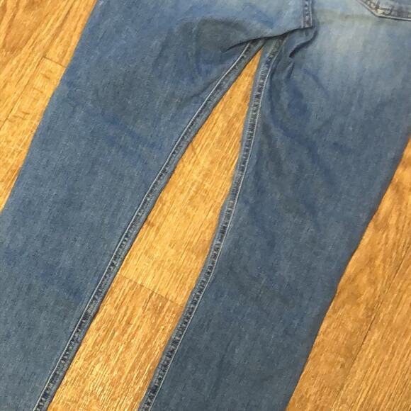 Rag & Bone Gunner Distressed Light Wash Capri Jeans Size 29 - Picture 9 of 13